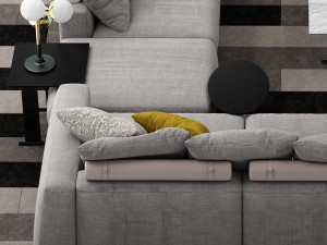 trussardi liam sofa Modello 3D