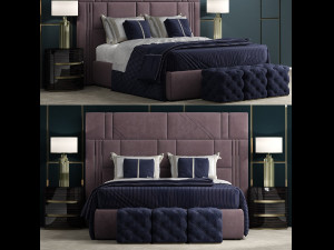 fendi nabucco bed 3D Model