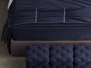 fendi nabucco bed 3D Model