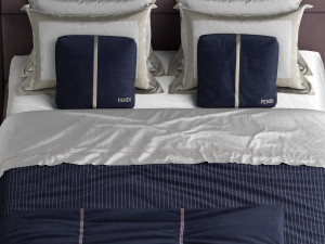 fendi nabucco bed 3D Model