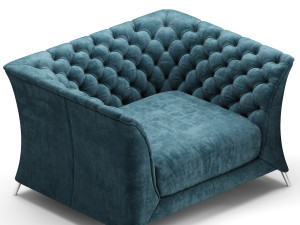 natuzzi la scala chair 3D Model
