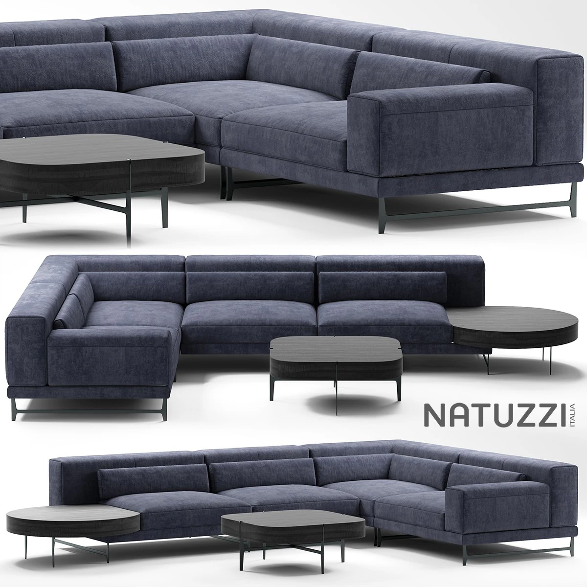 natuzzi ido 3D Model .c4d .max .obj .3ds .fbx .stl .blend 