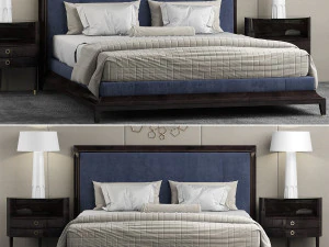 fırıncı moderne platform yatağı 3D Model