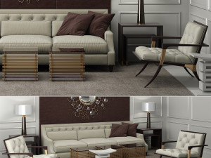 baker tufted 3D Model