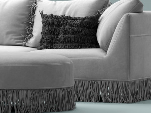 gamma marilyn sofa 3D Model