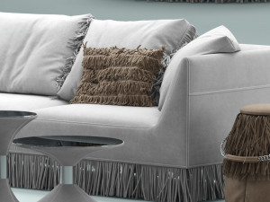 gamma marilyn sofa 3D Model