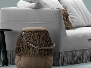 gamma marilyn sofa 3D Model