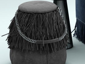gamma marilyn armchair and sofa Model 3D