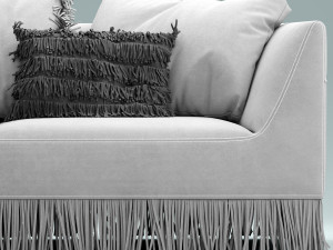 gamma marilyn armchair and sofa Model 3D