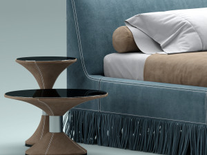 gamma marilyn bed 3D मॉडल