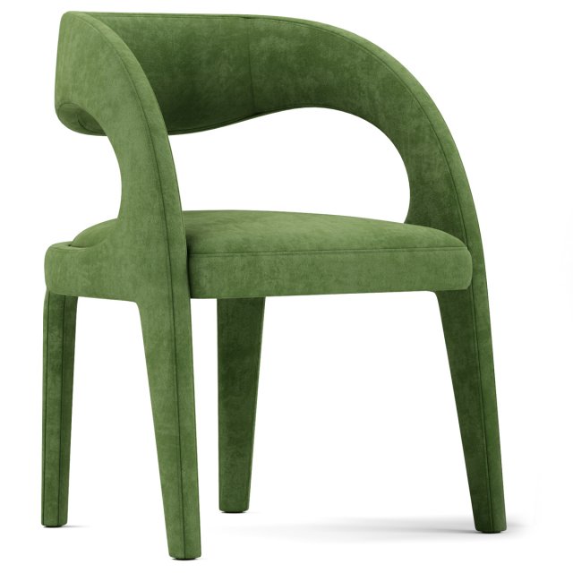 fendi casa berenice chair and table 3D