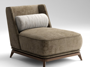 vibieffe opera armchair Modelo 3D