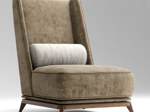 vibieffe opera armchair Modelo 3D