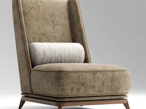 vibieffe opera armchair 3D Model