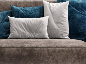 vibieffe 3 seater sofa opera Modelo 3D
