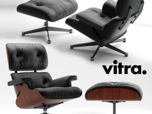 vitra lounge stoel 3D Model