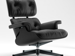 vitra lounge chair 3D मॉडल