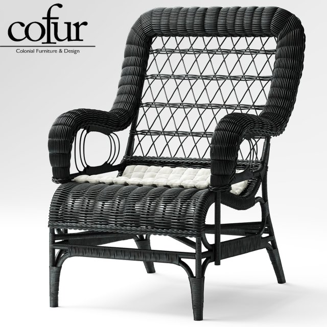 blixen chair cofur 3D Model .c4d .max .obj .3ds .fbx .stl .blend 