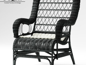 blixen chair cofur 3D Model