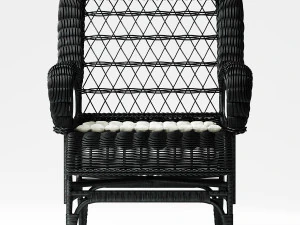 blixen chair cofur 3D Model