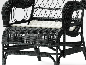 blixen chair cofur 3D Model