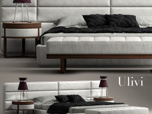 ulivi master bed 3Dモデル