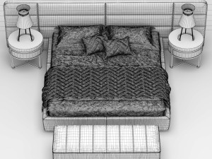 ulivi master bed 3D Model