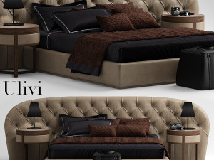 ulivi milady bed Modelo 3D