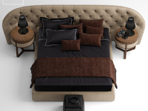 ulivi milady bed 3Dモデル