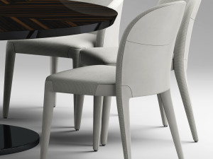 fendi audrey chair and table 3D-Modell