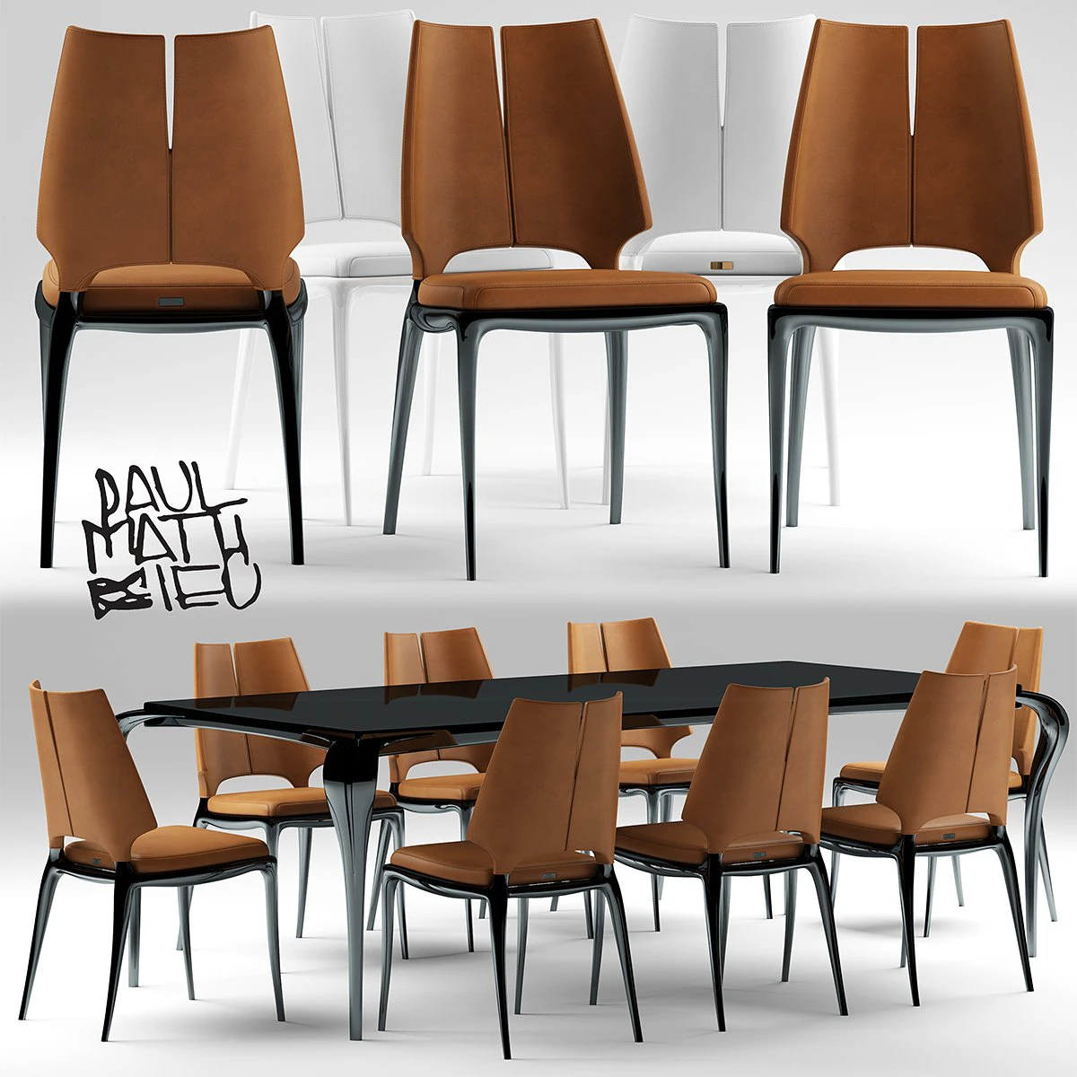 paul mathieu for luxury living group 3D Model .c4d .max .obj .3ds .fbx .stl .blend