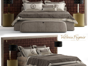 vittoria frigerio durini bed 3Dモデル