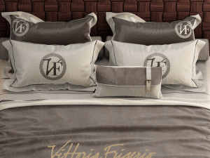 vittoria frigerio durini bed Model 3D