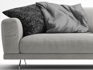 vibieffe 470 fancy sectional sofa Modello 3D