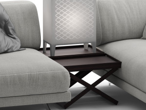 vibieffe 470 fancy sectional sofa Modello 3D