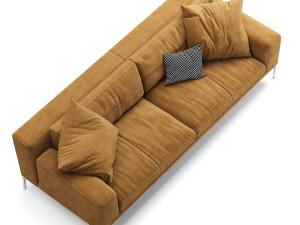 erba italia edizione sectional sofa Modelo 3D