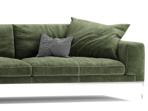erba italia edizione sectional sofa 3D Модель