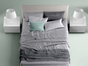 bett gervasoni ghost 80 e 3D 모델