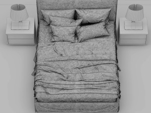bett gervasoni ghost 80 e 3D 모델