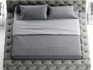 restoration hardware soho bed 3D Model