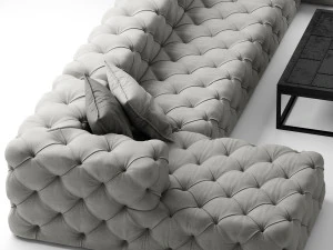 restoration hardware soho tufted 3D Model