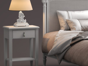 roche bobois lit josephine 3D Модель