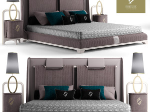 tecninova cabezal cbanera fortune bed 3D मॉडल