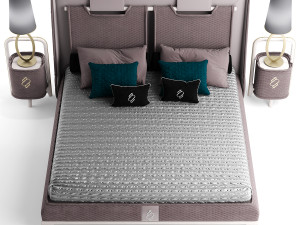 tecninova cabezal cbanera fortune bed Model 3D