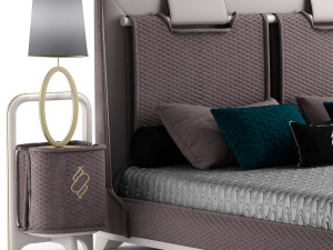 tecninova cabezal cbanera fortune bed Model 3D