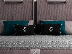 tecninova cabezal cbanera fortune bed Model 3D
