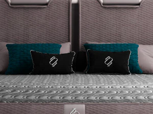 tecninova cabezal cbanera fortune bed 3D Model