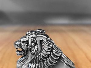 lion ring Modelo de Impressão 3D