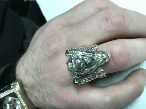 lion ring 3D 프린트 모델