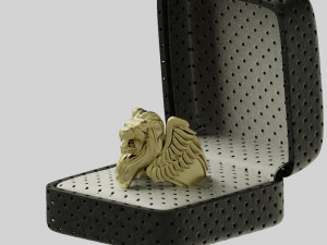 lion ring 3D 프린트 모델
